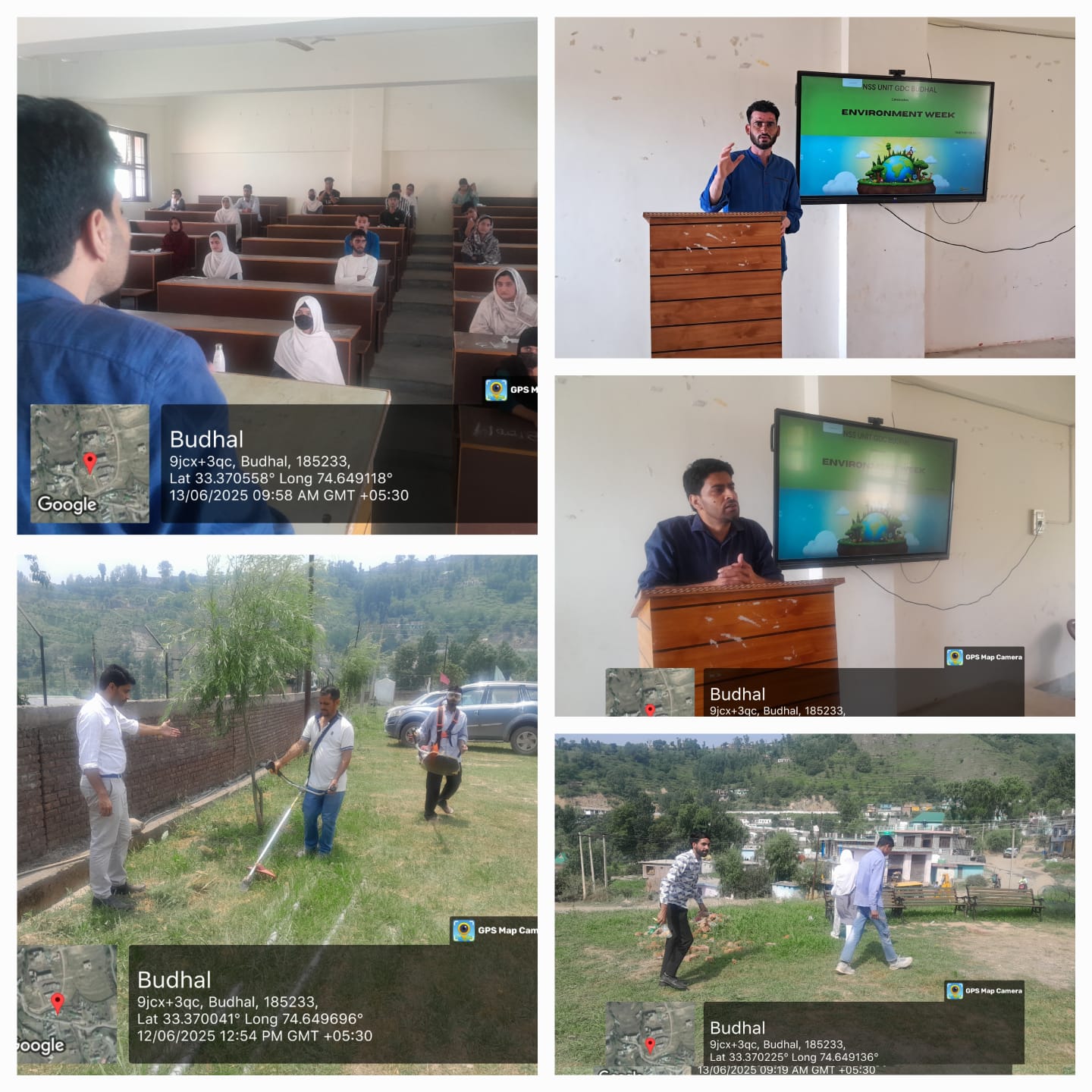 'Environment Week Celebrations Conclude at GDC Budhal'