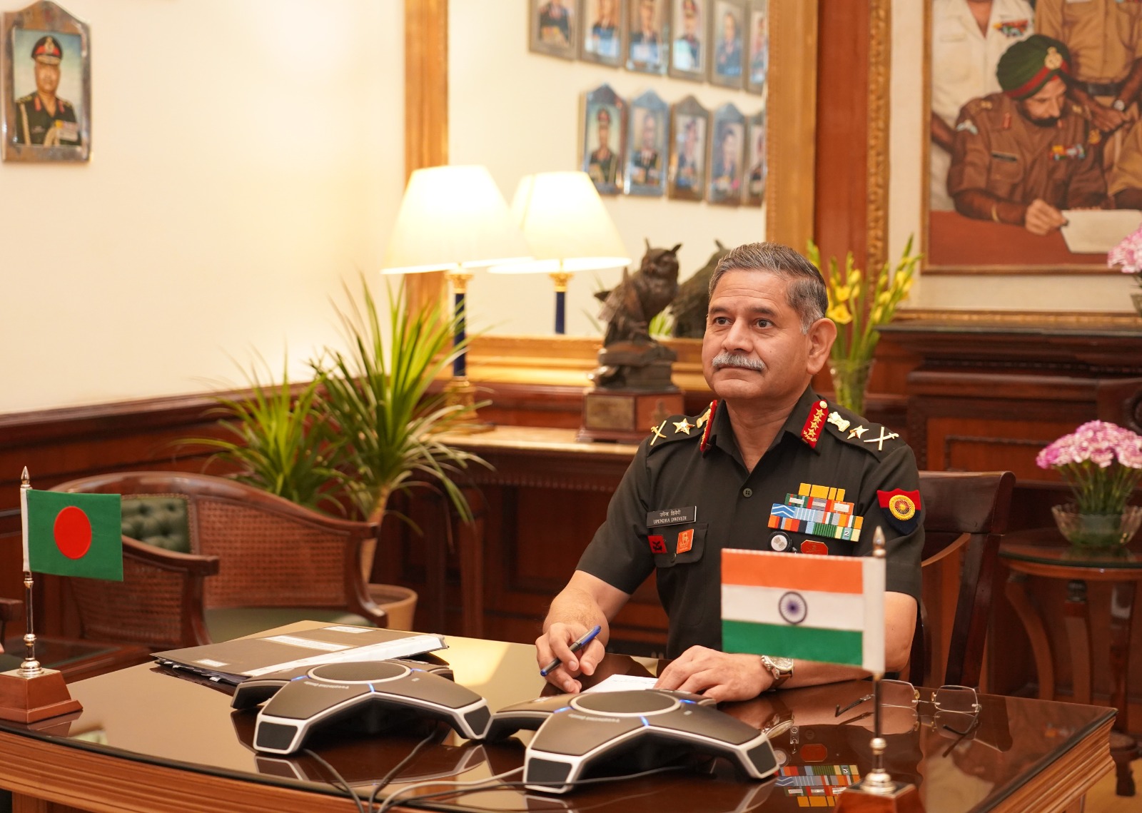 'Chief of army staff  (COAS ) Addresses 64TH National Defence College Course  Says Army Will Play Central Role in Realization of ‘Viksit Bharat@2047’'