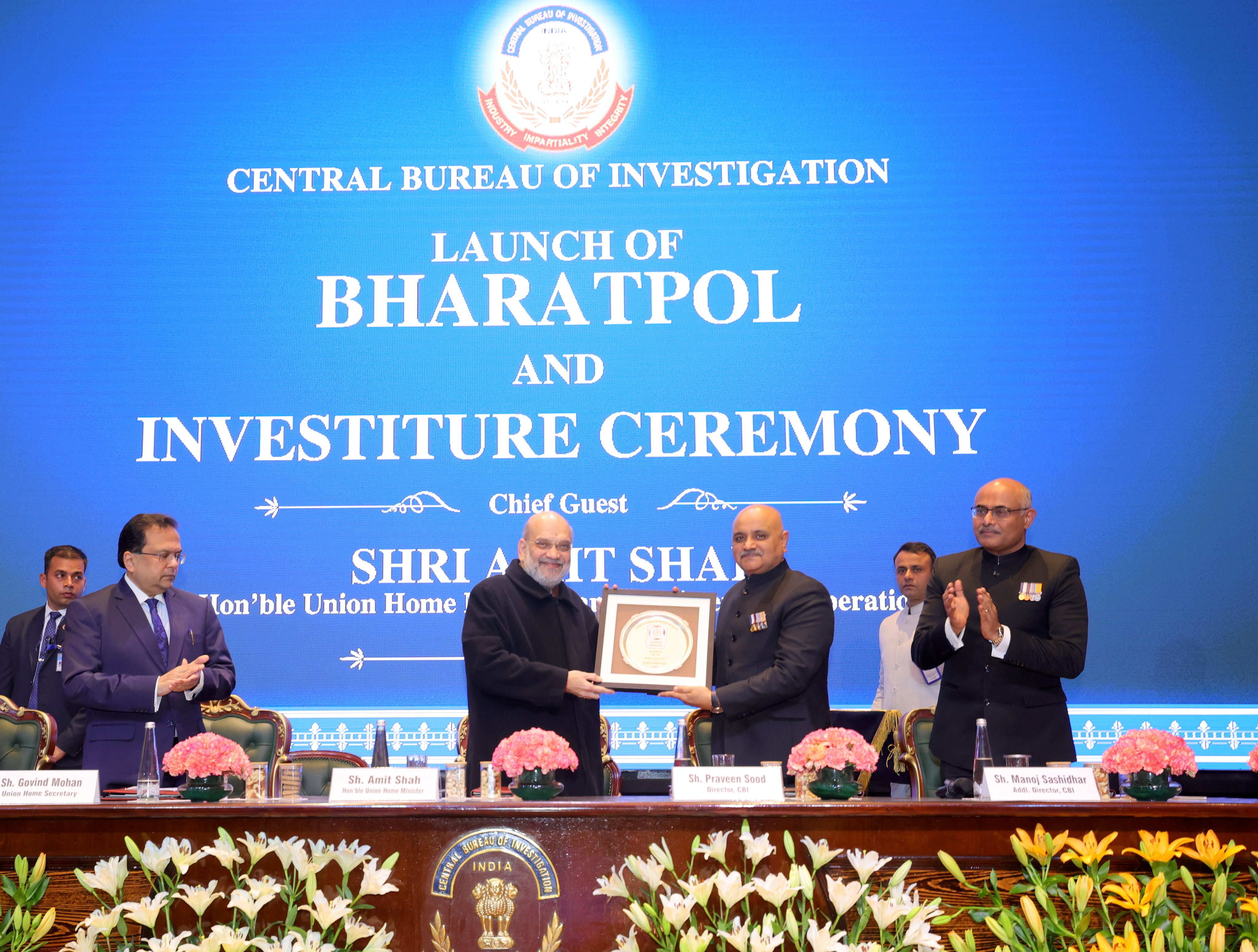 'Amit Shah Inaugurates BHARATPOL, To Enable Police To Connect Seamlessly With INTERPOL'