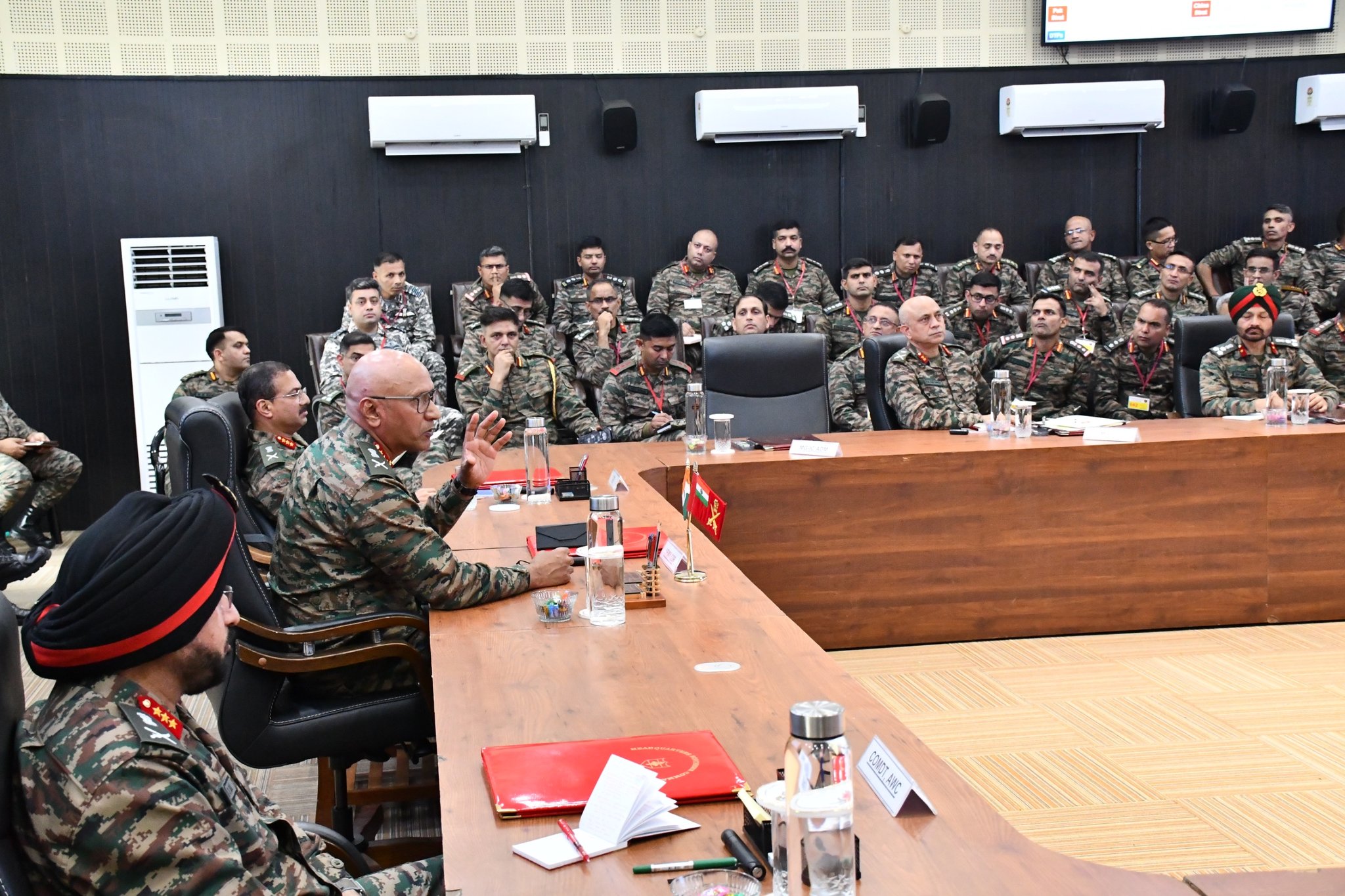 'Officers of Higher Command Course-54 Visit Northern Command Headquarters'