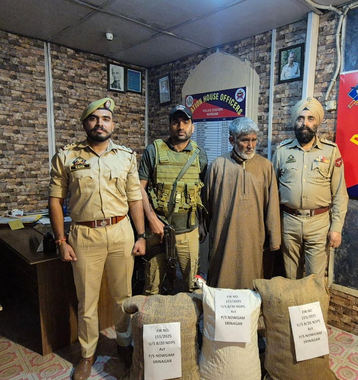 'Srinagar Police Uncover Major Narcotics Haul: 79 Kg Drugs Seized, Six Arrested'