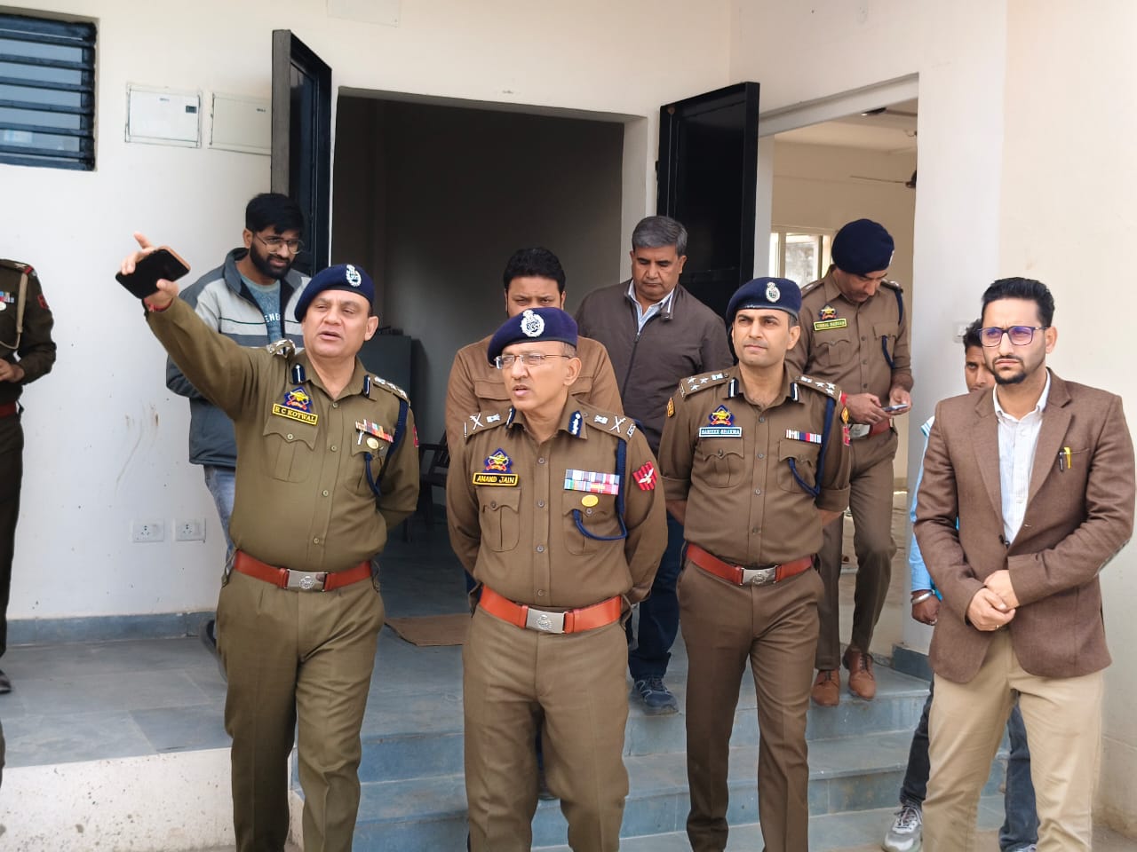 'ADG Armed Visits Newly Established 1st Women Battalion HQ in Bajalta'