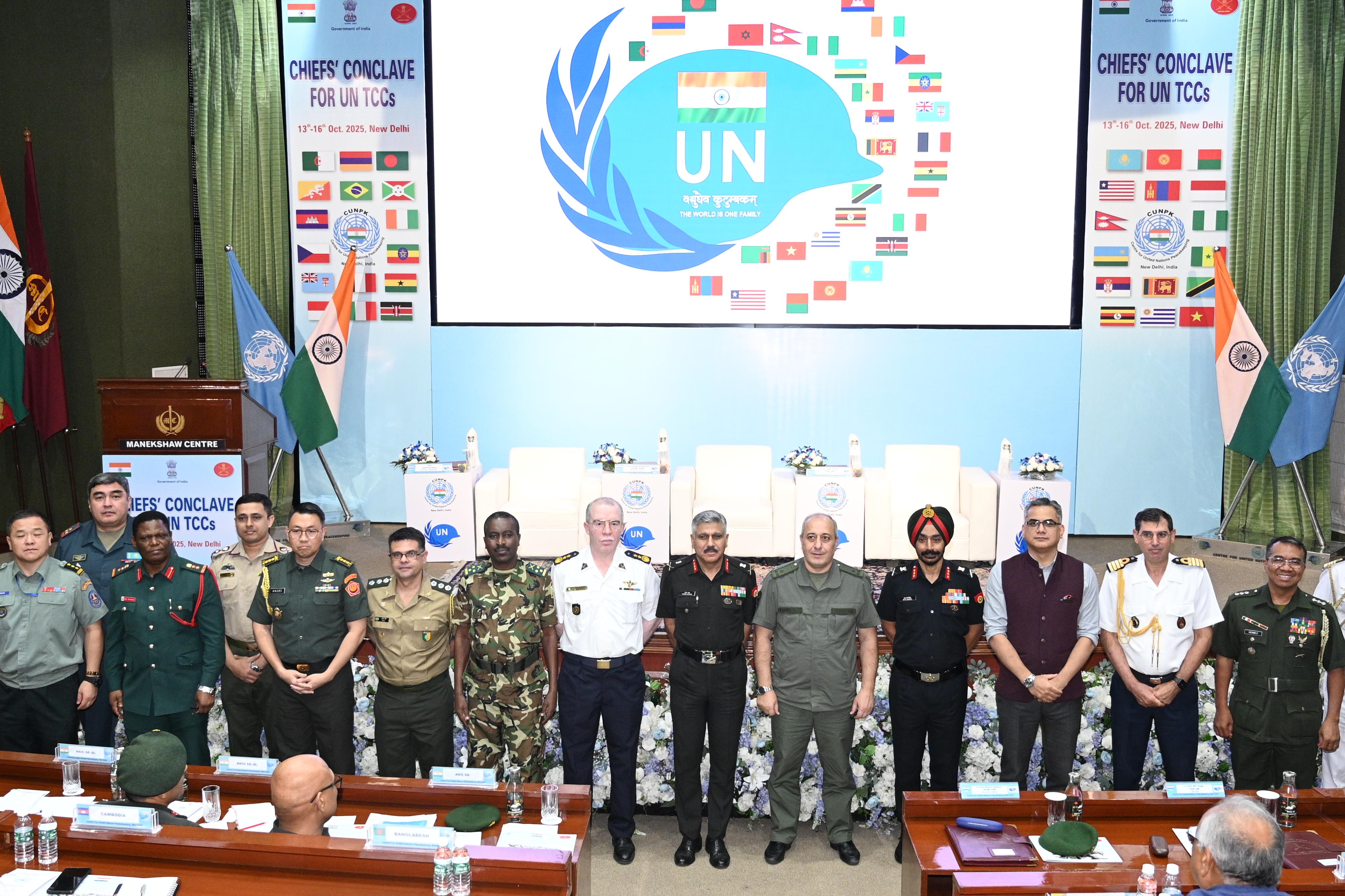 'Indian Army to Host UN Troop Contributing Countries’ Chiefs Conclave in New Delhi  Event Scheduled from 14–16 October 2025 with Participation of 30 Nations'
