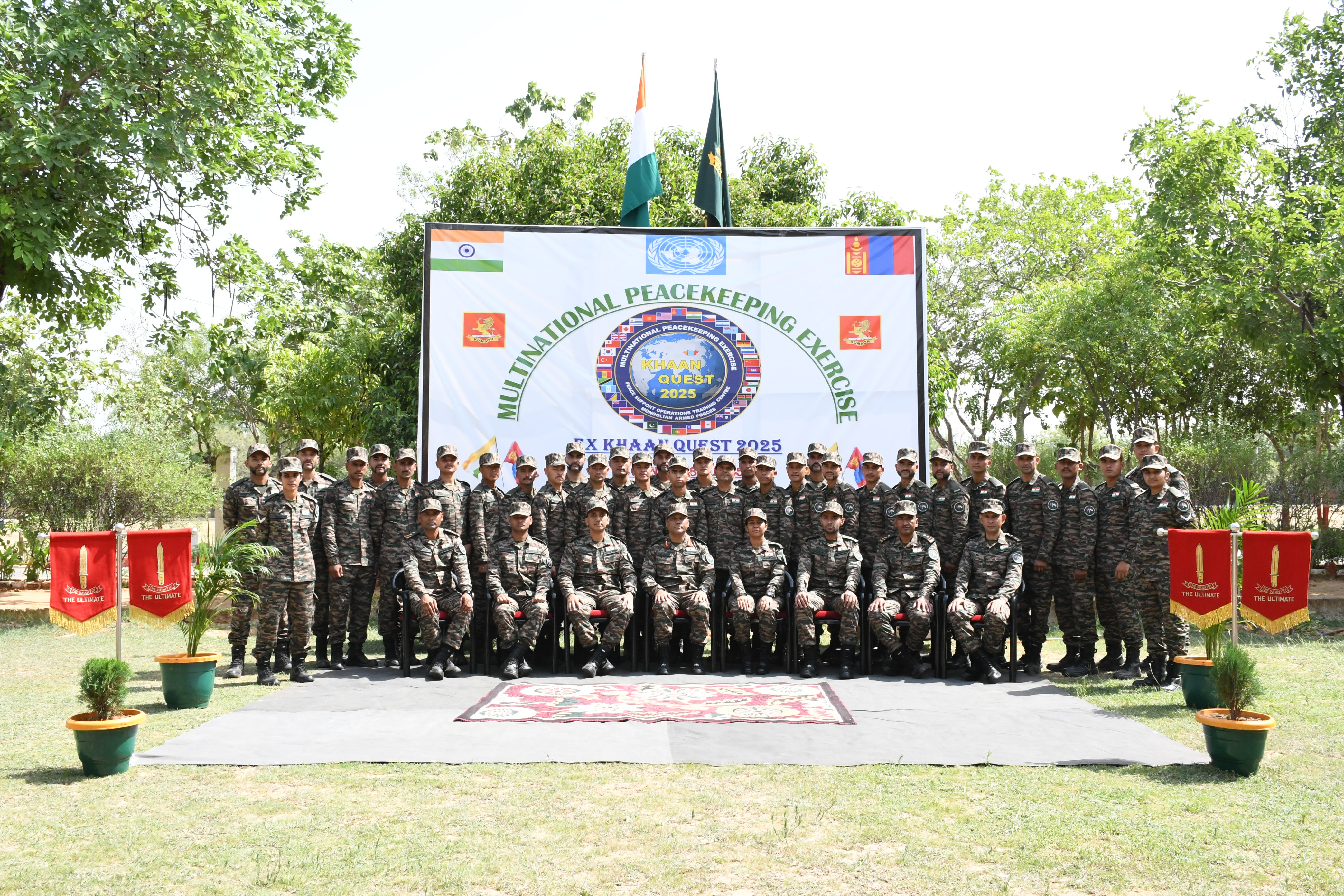 'INDIAN ARMY CONTINGENT REACHES MONGOLIA FOR MULTINATIONAL MILITARY EXERCISE KHAAN QUEST'