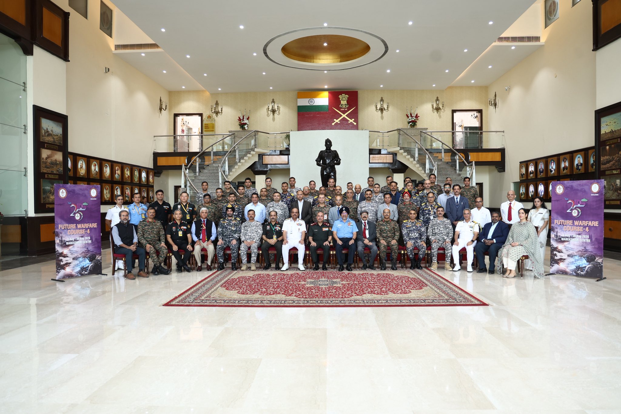 'CDS Addresses Participants at the Fourth Edition of Tri-Services Future Warfare Course'