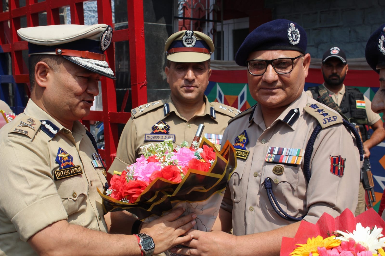 'Nitish Kumar Takes Charge as ADGP Armed, J&K, Reviews Operational Preparedness and Personnel Welfare'
