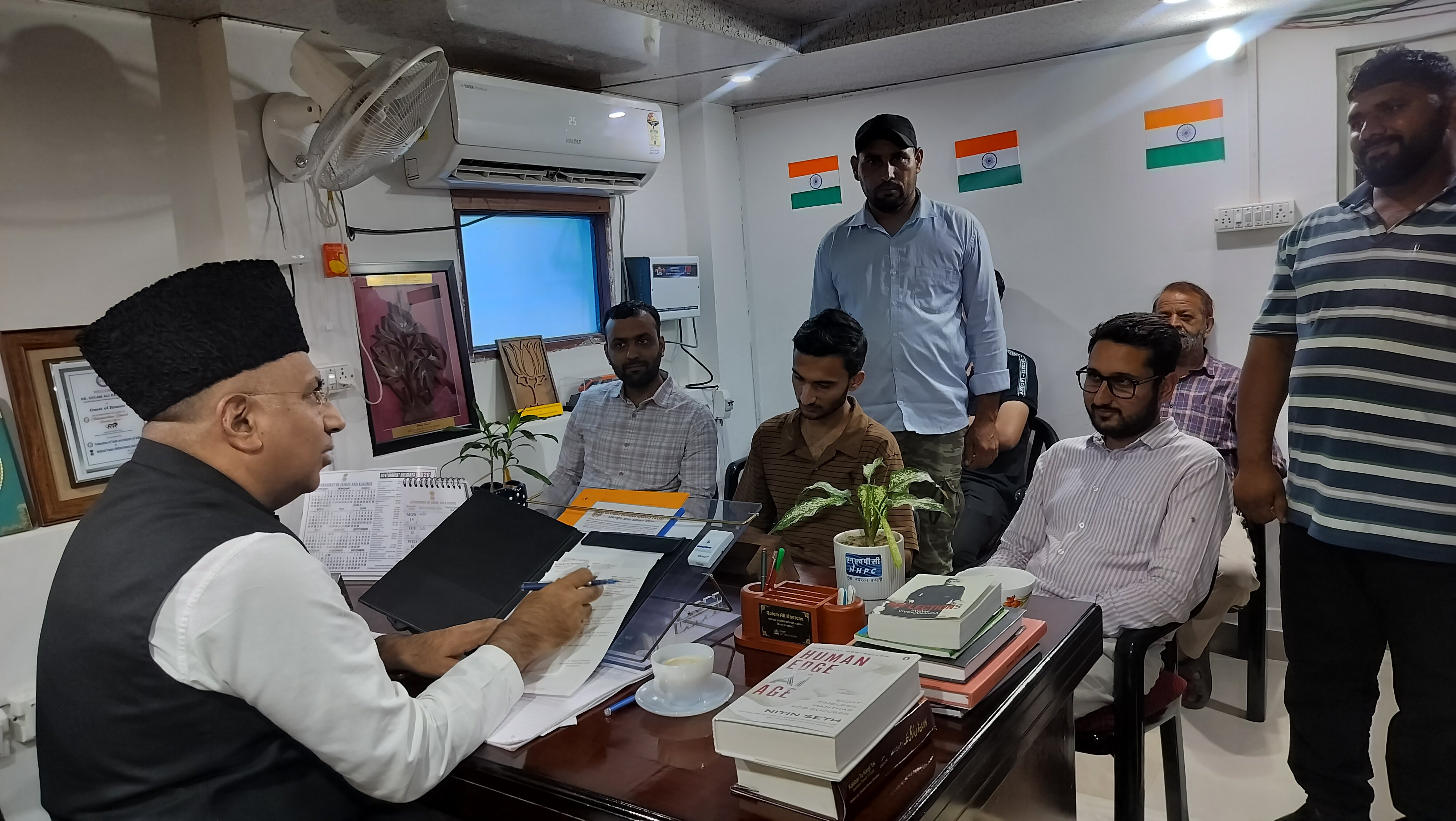 'Rajya Sabha MP Er Khatana Holds Public Darbar in Bathindi, Reviews Public Grievances'