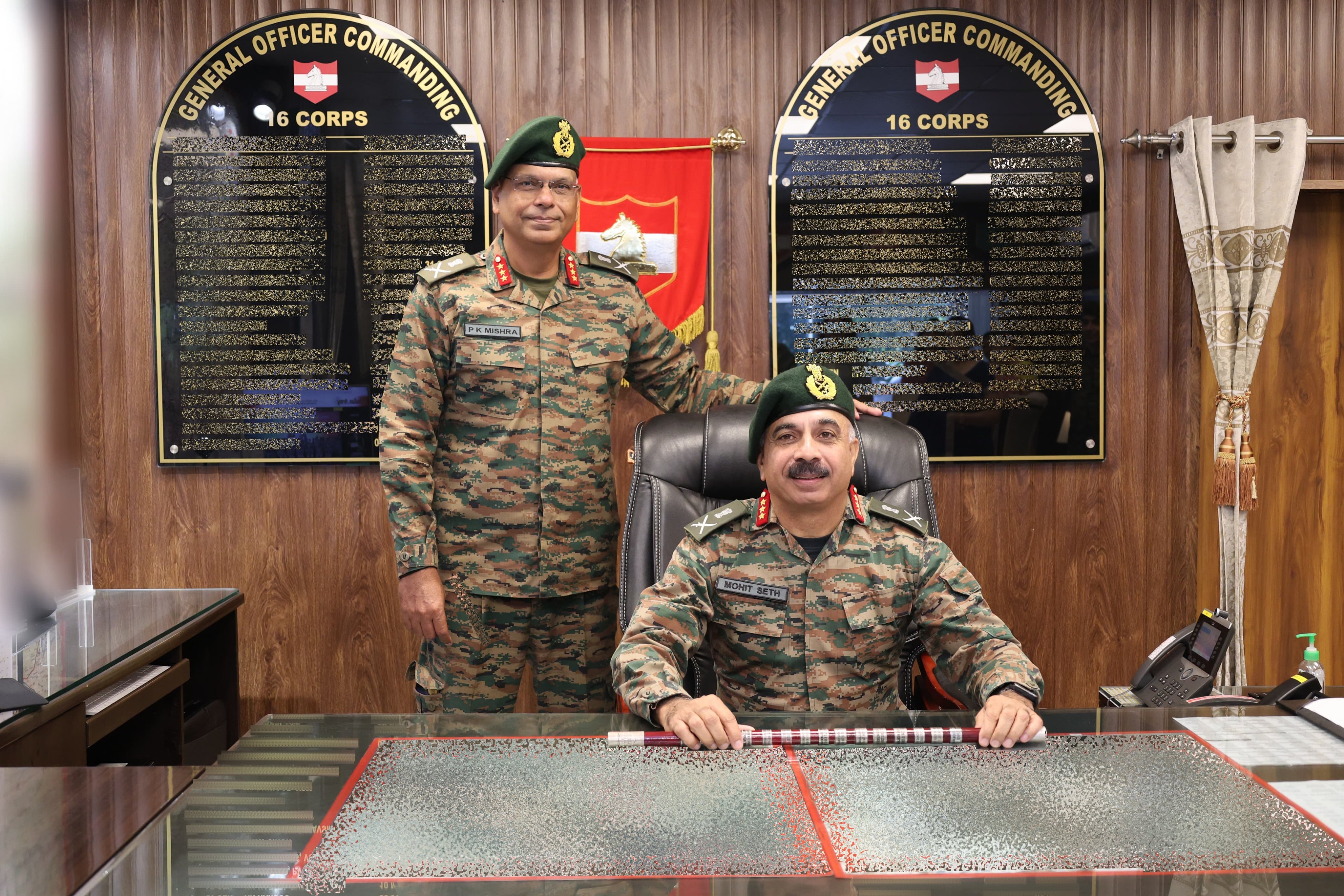 'Lt Gen Mohit Seth Takes Over Command of White Knight Corps'
