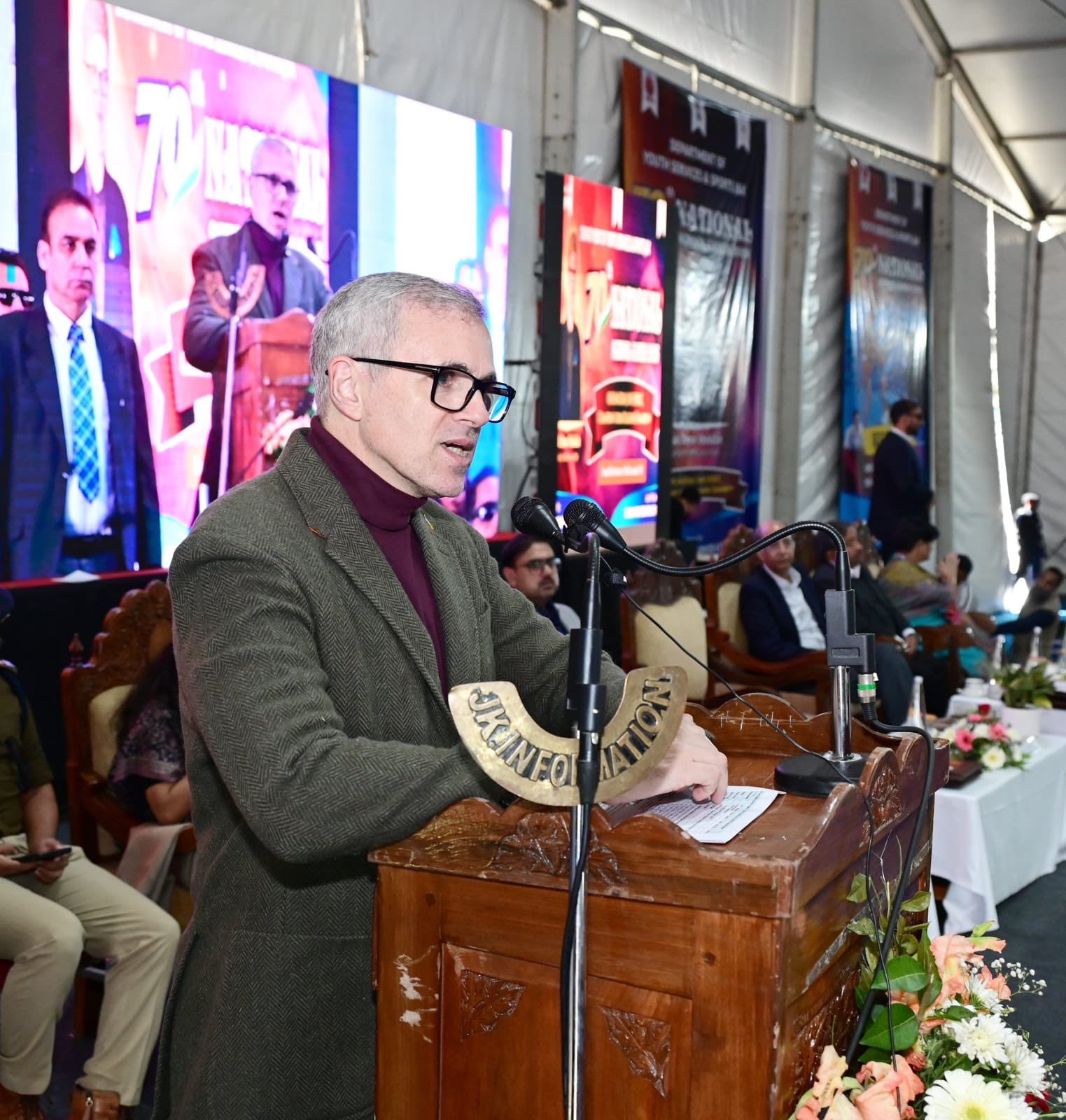 'CM Omar Abdullah Congratulates J&K Teams on Winning National School Games Trophies in Taekwondo, Wushu'