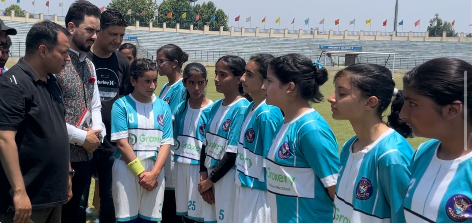 '*Subroto Football Cup*  Malinson Girls School Score 8 goals, enter Finals'