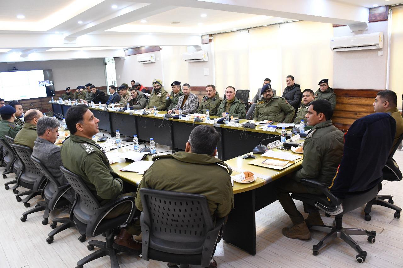 'ADGP Armed J&K chaired a preparatory meeting of officers to review the arrangements for 23rd All India Police Water Sports Championship 2023 – 24'