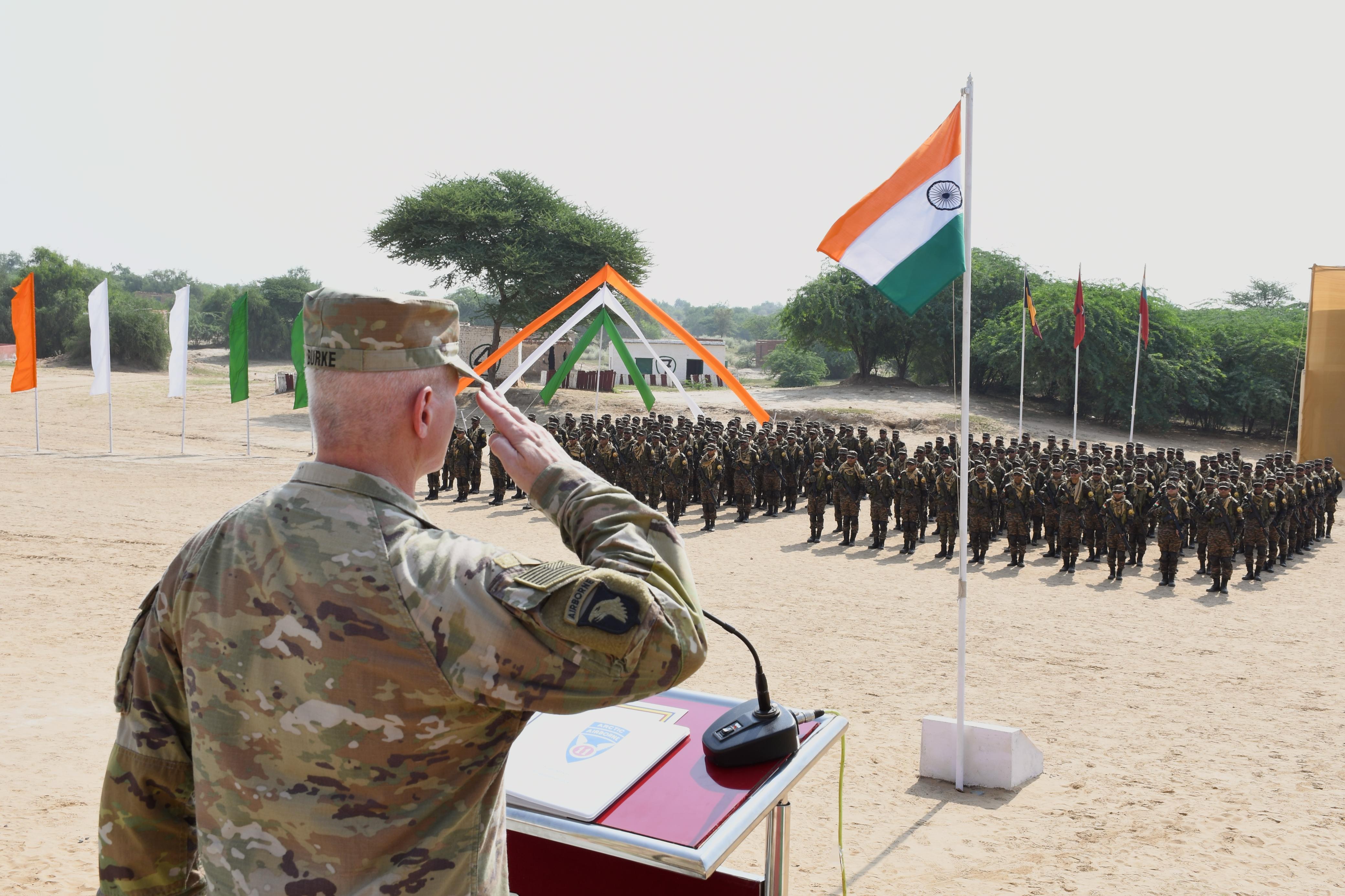 'INDIA- USA JOINT MILITARY EXERCISE YUDH ABHYAS -2024 COMMENCES IN RAJASTHAN*'