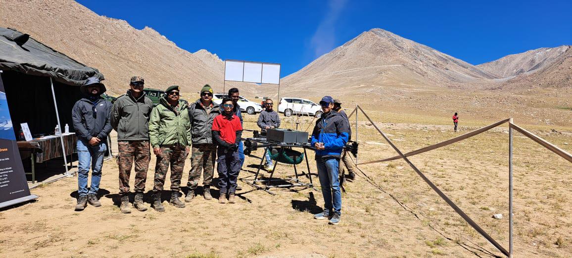 'INDIAN ARMY UNVEILS ‘HIM-DRONE-A-THON 2’ TO REVOLUTIONISE HIGH-ALTITUDE OPERATIONS THROUGH THE USE OF DRONES*'