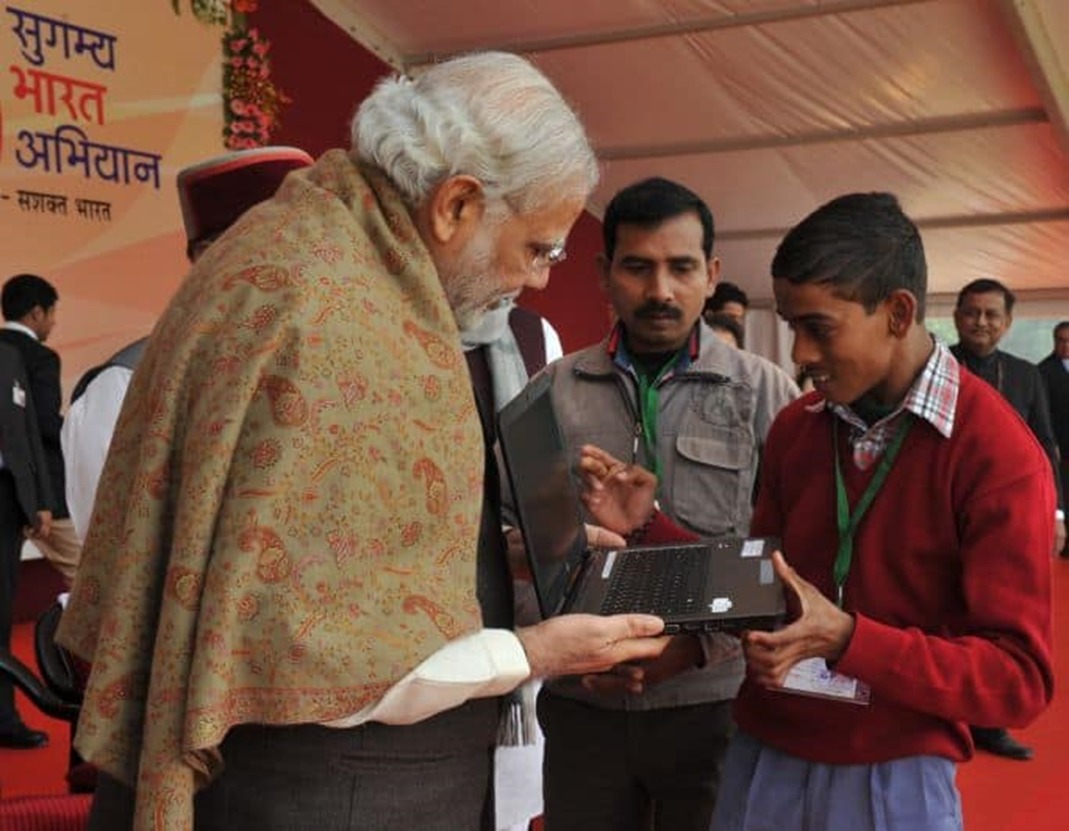 'A decade of service and empowerment for the Divyangjan  by Prime Minister of India, Shri Narendra Modi'