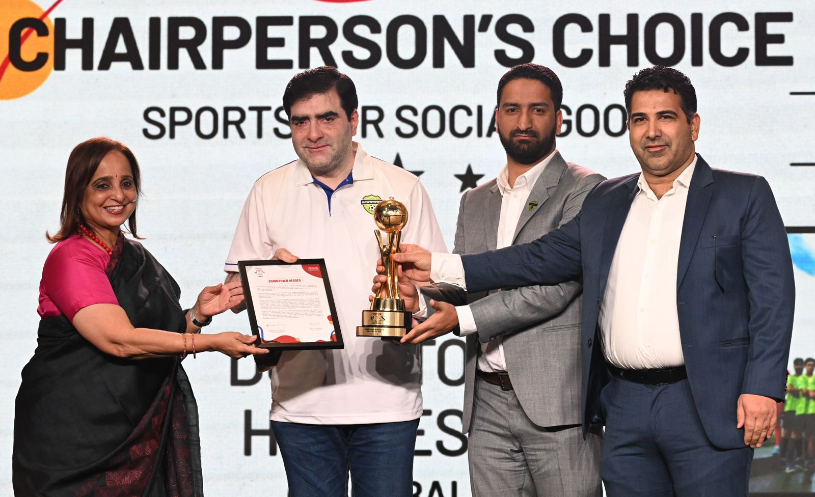 'SportsStar Ace Awards: Downtown Heroes FC Honoured with ‘Sports for Social Good’ Award'