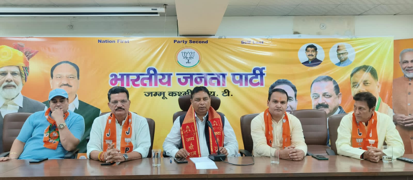 'BJP OBC Morcha Holds Workers’ Meet at Party Headquarters in Jammu'