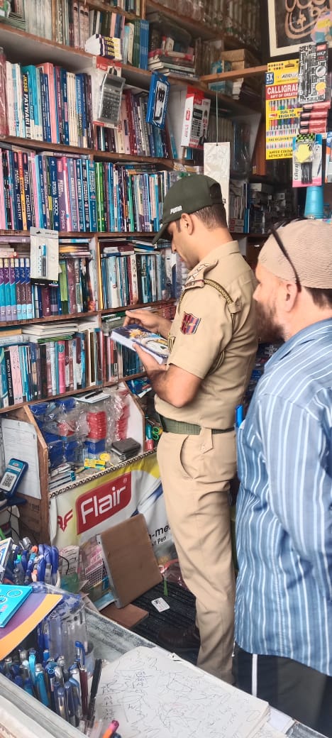 'Budgam Police Launches Crackdown on Banned Literature'
