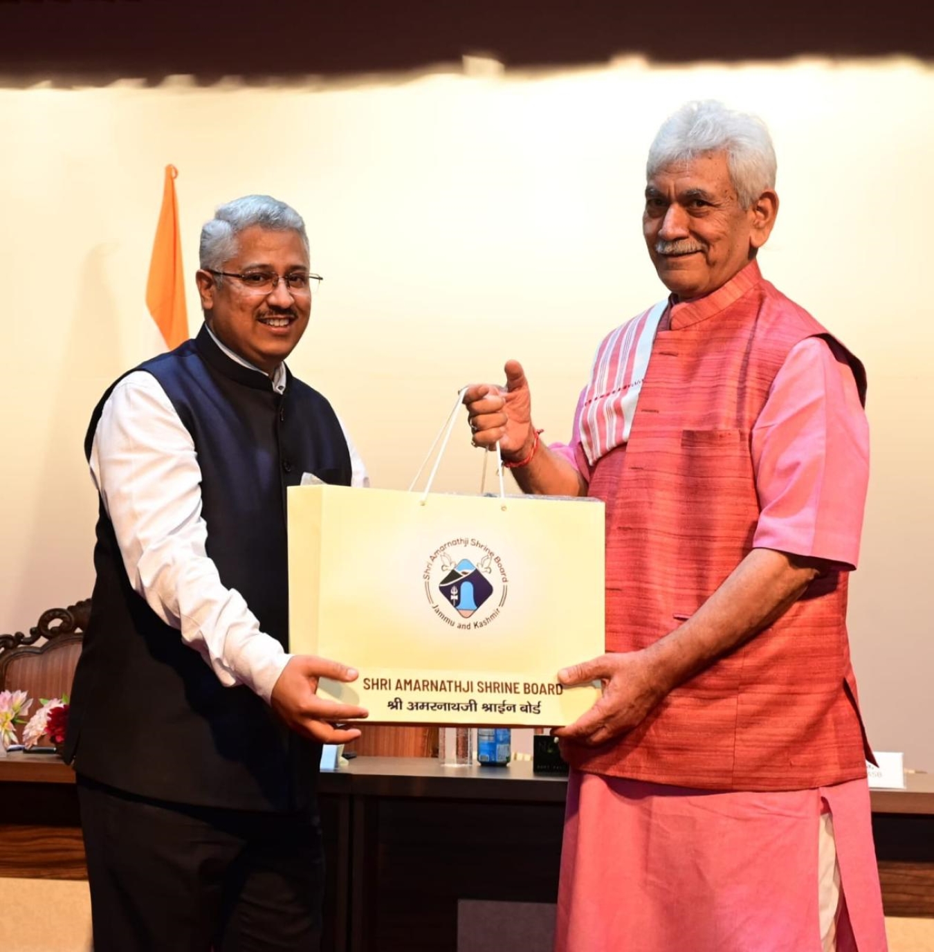 'LG Sinha Felicitates Stakeholders for Successful Shri Amarnath Ji Yatra-2025 Over 4.14 Lakh Pilgrims Undertake Sacred Journey; LG Calls it a ‘Befitting Reply to Enemy’s Designs’'