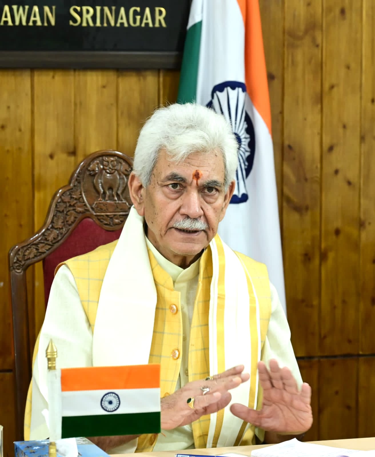 'Lieutenant Governor takes stock of situation in the wake of incessant rain and flood; expresses condolences over the tragedy in Rajouri'