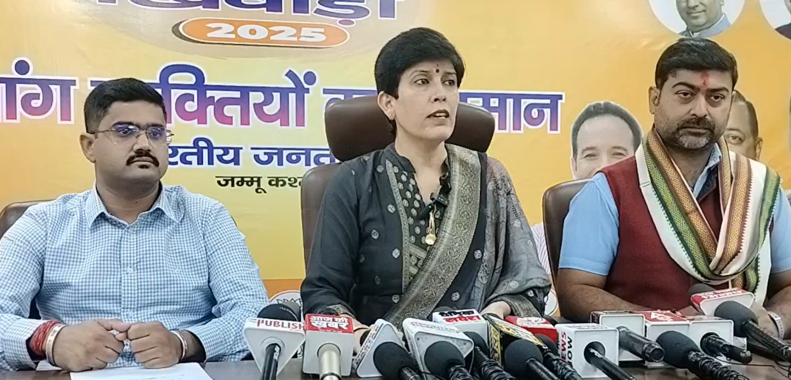 'BJP Accuses NC Govt of Neglecting Hindu Temples, Demands Restoration of Encroached Religious Sites in Kashmir'