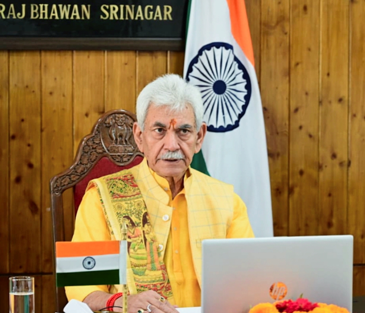 'Lieutenant Governor Manoj Sinha inaugurates Veshaw Literary Festival in Kulgam , “Youth of Jammu & Kashmir are deeply engaging with the nation’s history, values, and aspirations,” says LG'