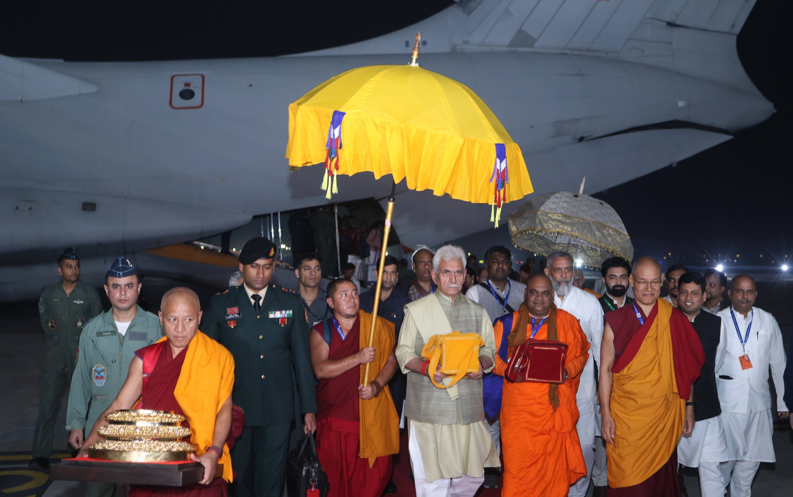 'Lieutenant Governor Returns to Delhi with Holy Relics of Lord Buddha  Says the exposition deepened spiritual connect; Buddha’s presence in Kalmykia will continue to inspire seekers'