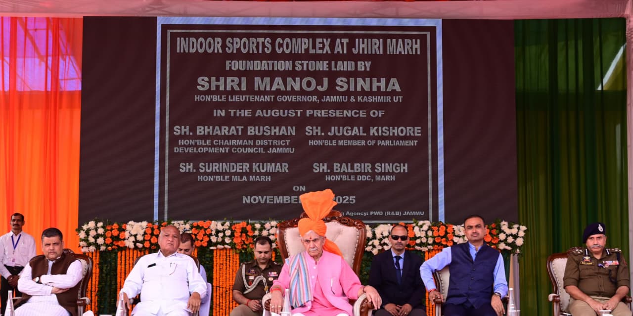 'Lieutenant Governor Inaugurates Annual Jhiri Mela , Dedicates Pilgrim Community Hall, Modular Bus Stops; Lays Foundation Stone for Marh’s First Indoor Sports Complex under CSR'