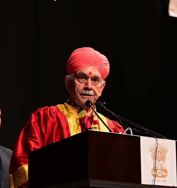 'Terrorism an Existential Threat, Society Must Stand Up: LG Manoj Sinha ,     Lt Governor urges citizens to expose terror sympathisers, calls for collective fight against radicalisation'