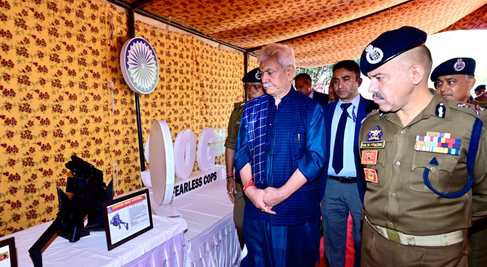 'Lieutenant Governor visits JKP’s Commando Training Centre at Sunjwan, Jammu'