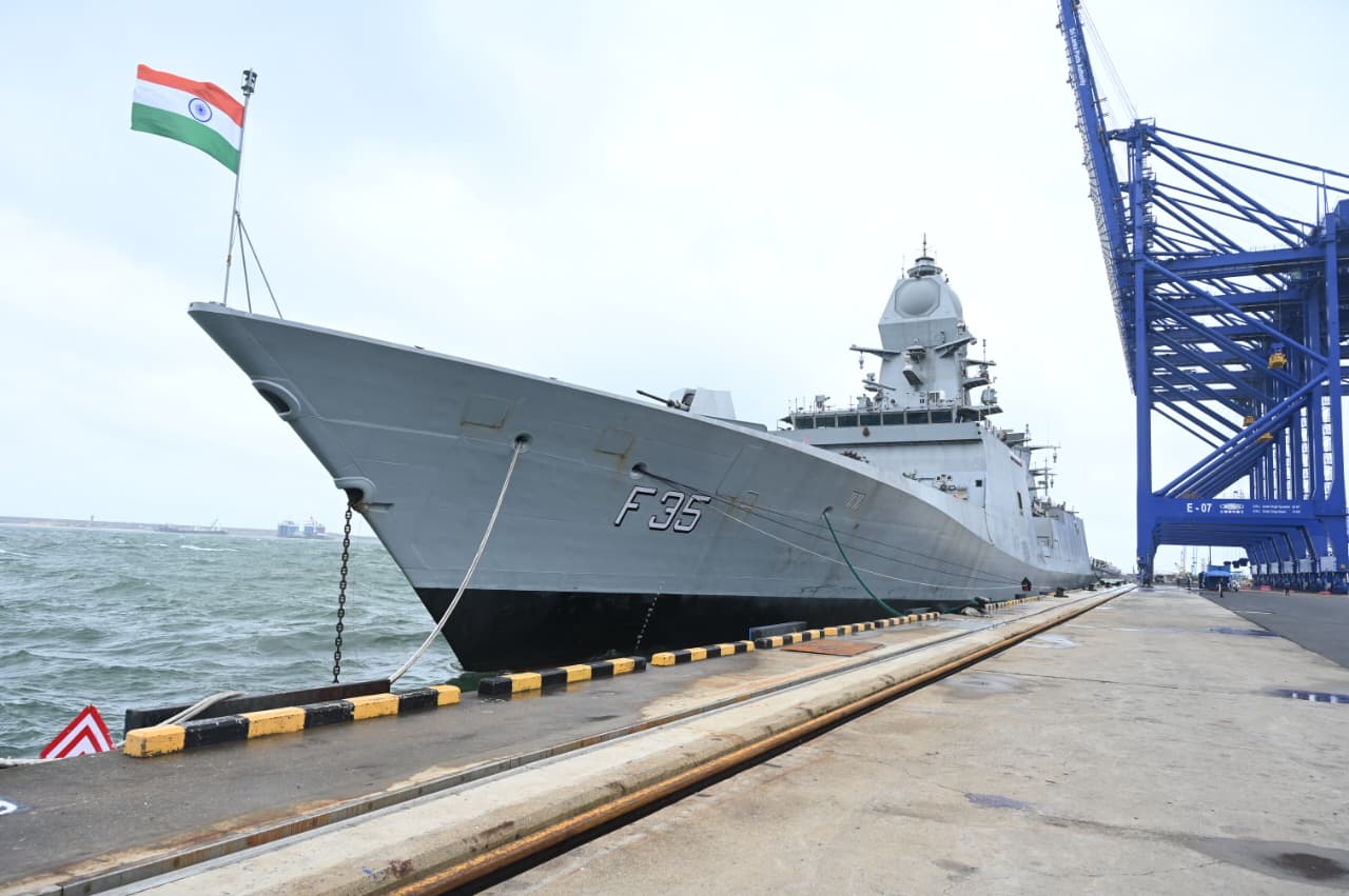 'INS Vikrant and INS Udaygiri Join Sri Lanka Navy’s International Fleet Review 2025 in Colombo'