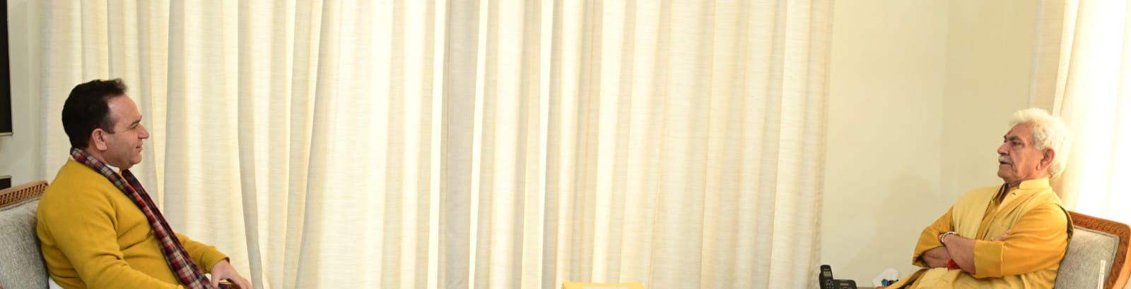 'Sunil Sharma Meets Hon’ble LG Manoj Sinha; Raises Key Demand for Age Relaxation of Aspirants'