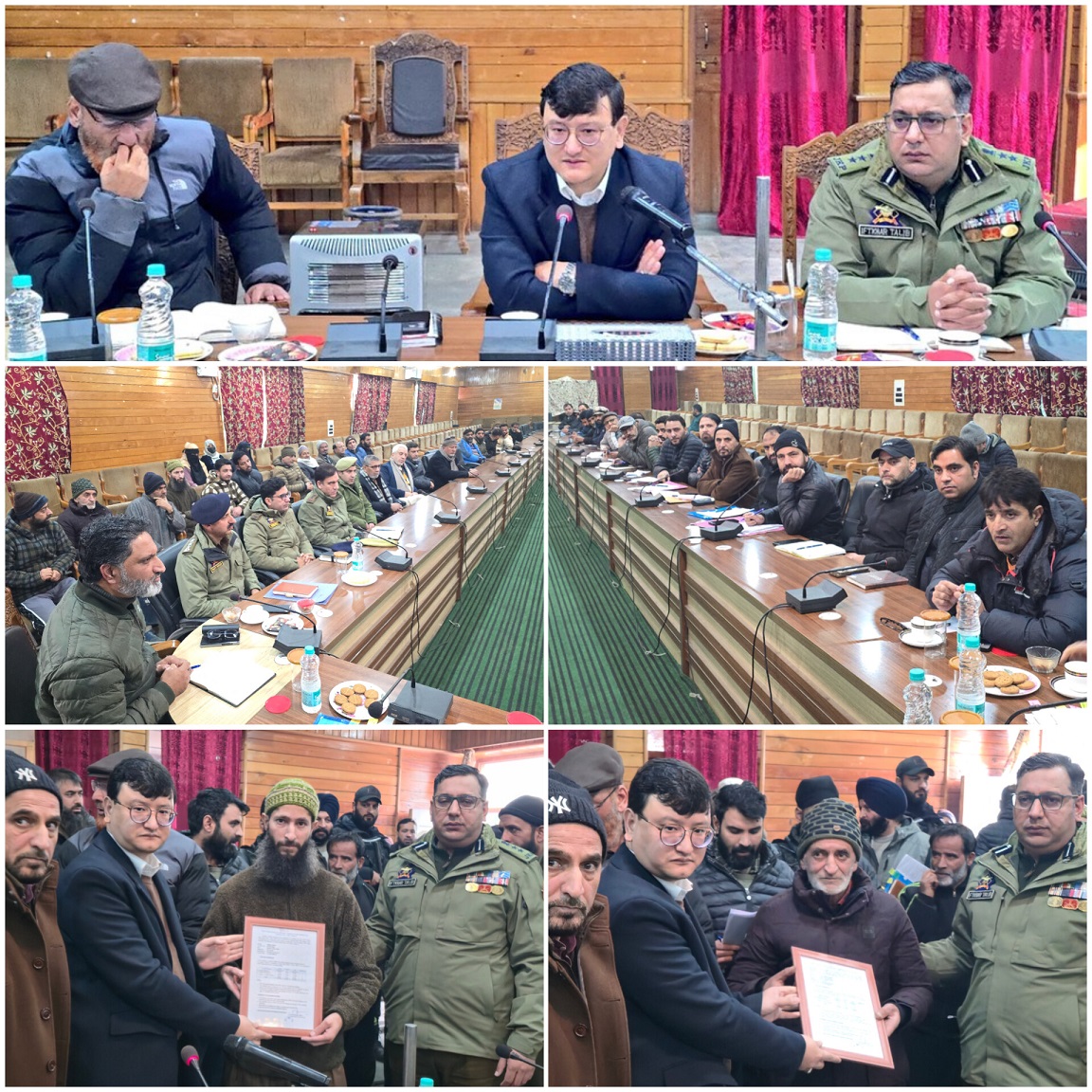 'DC Baramulla reviews Major Civic Issues During Meeting in Sopore'