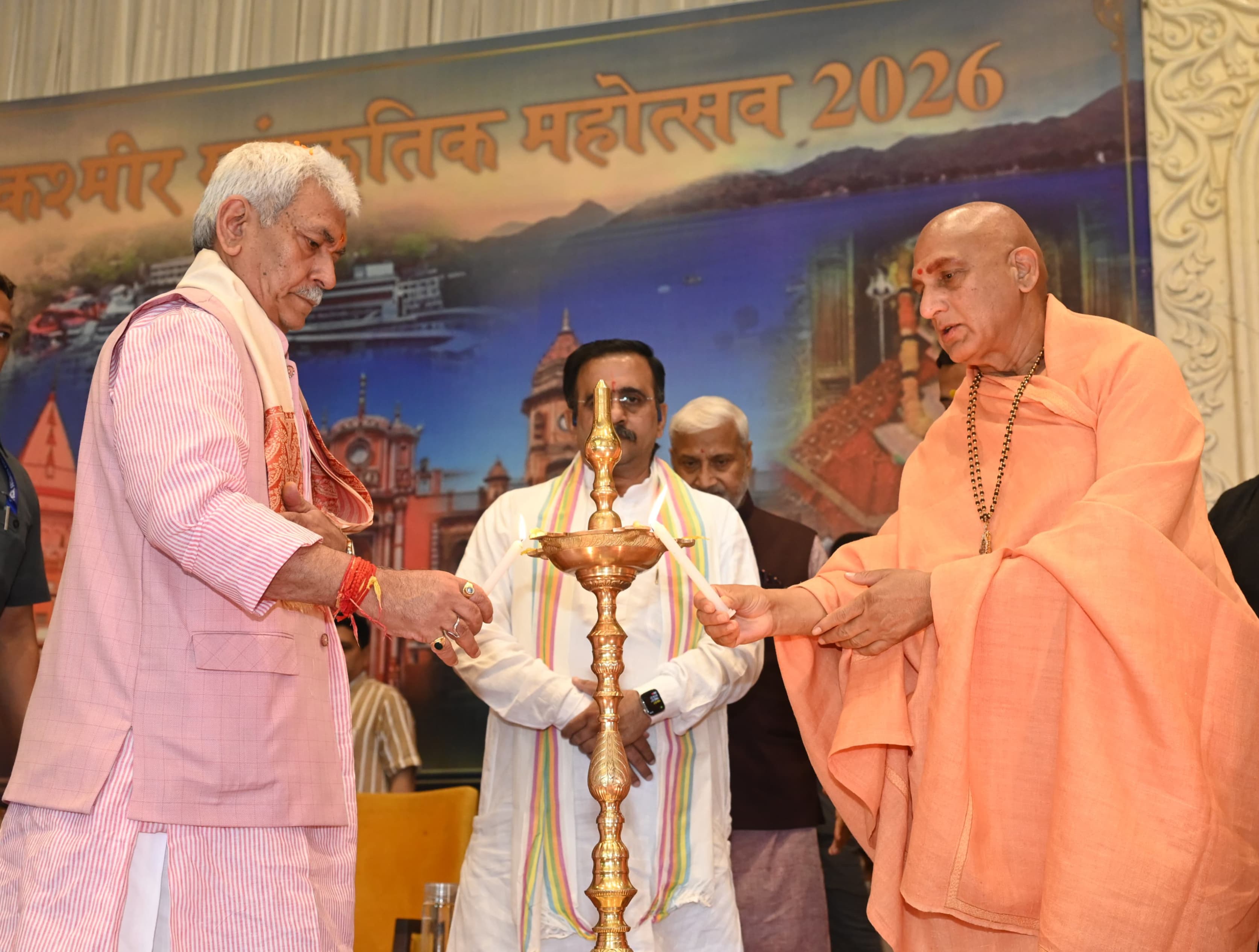 'LG Manoj Sinha Inaugurates Jammu Kashmir Cultural Festival in Jammu , Says Culture, Spiritual Heritage Key to Shaping Brighter Future , Calls on Youth to Embrace Roots, Innovation for Societal Transformation'