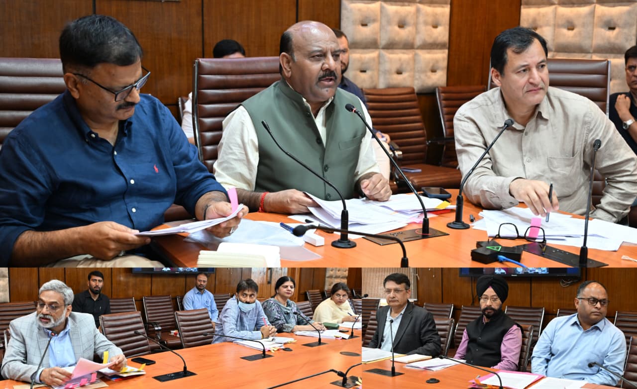 'Deputy Chief Minister calls for time bound report on Gair Mumkin Khads Sub-Committee reviews public issues, asks for identification of chronic problem areas'