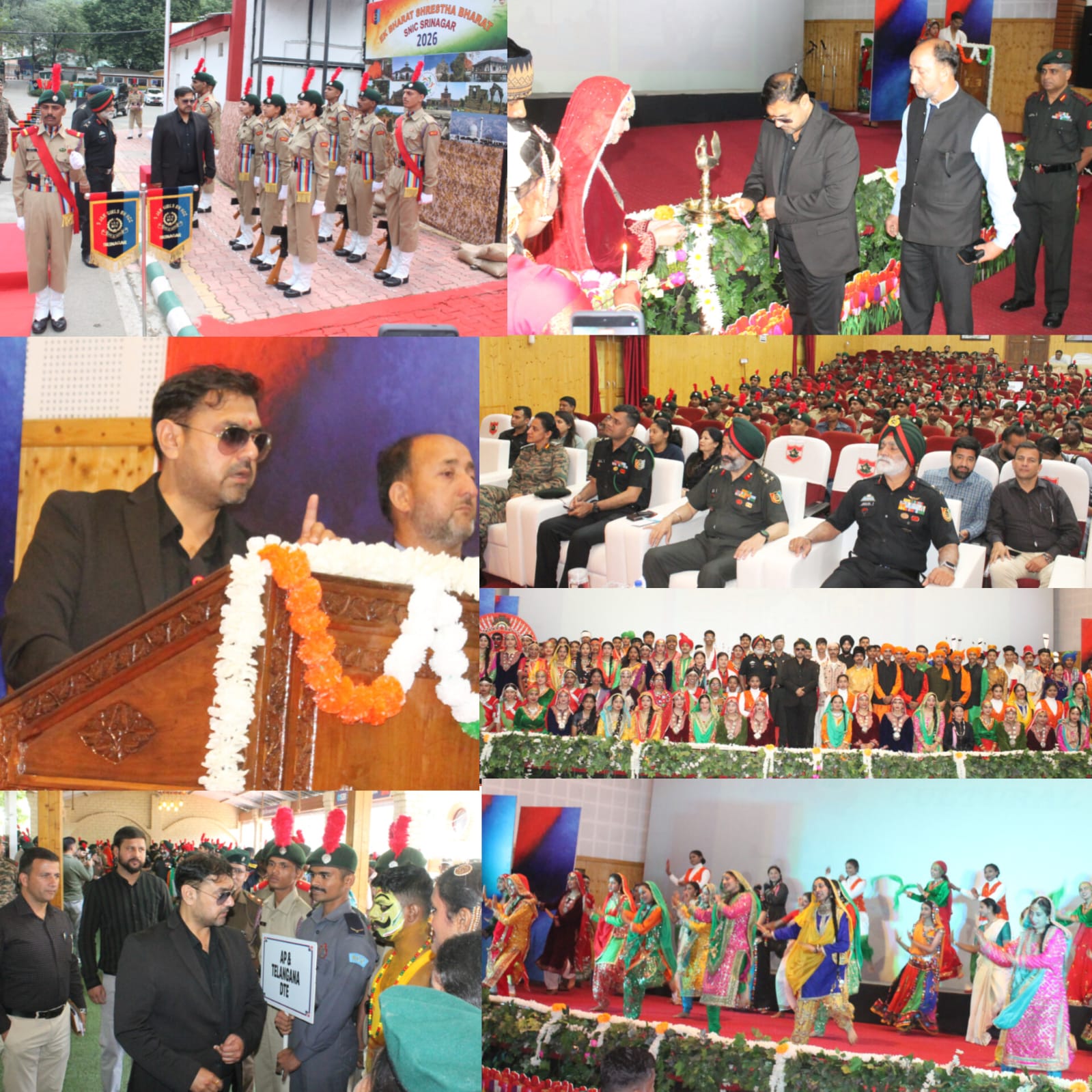 'Satish Sharma Urges NCC Cadets in Srinagar to Lead India’s Unity and Anti-Drug Mission'