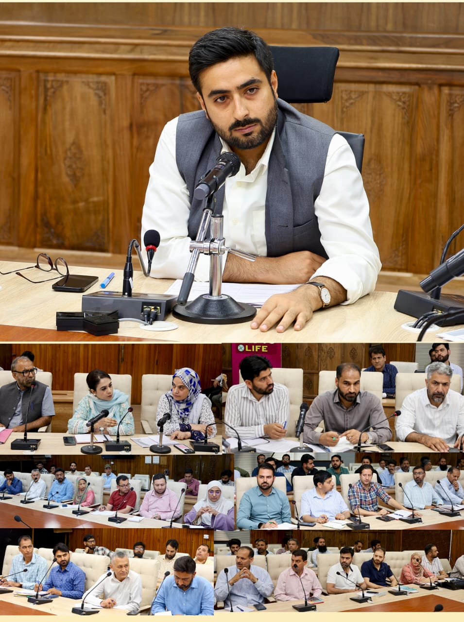 'DC Srinagar Pushes Sustainable Water Conservation Measures, Reviews Progress Under Catch the Rain Campaign'