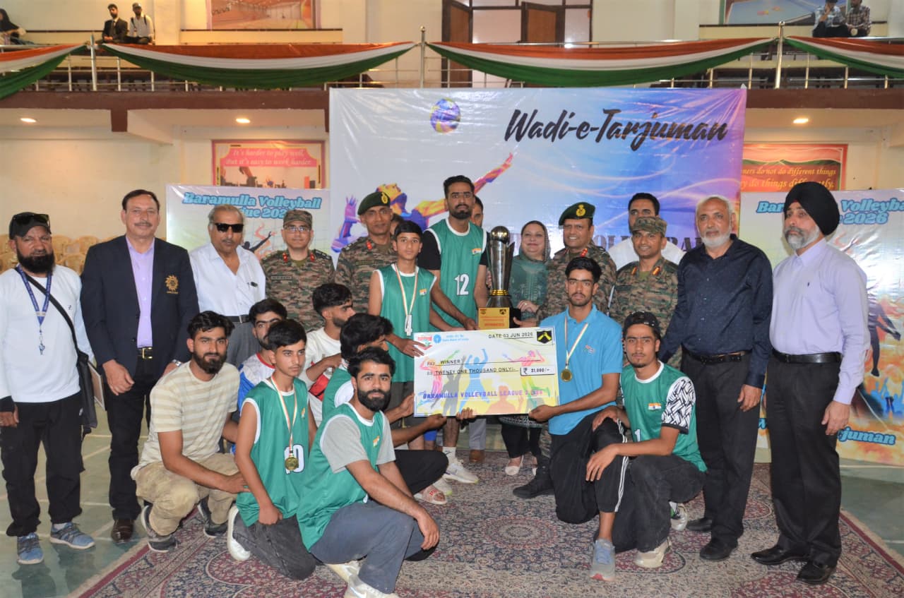 'Baramulla Volleyball Championship 2026 Concludes with Strong Anti-Drug Message and Sporting Excellence'