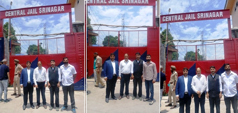 'DLSA Budgam Reviews Undertrial Cases During Central Jail Srinagar Visit Ahead of UTRC Meeting'