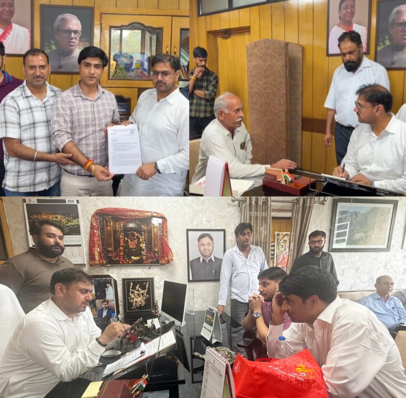 'Satish Sharma Reiterates Commitment to People-Centric Governance, Promises Prompt Resolution of Public Grievances'