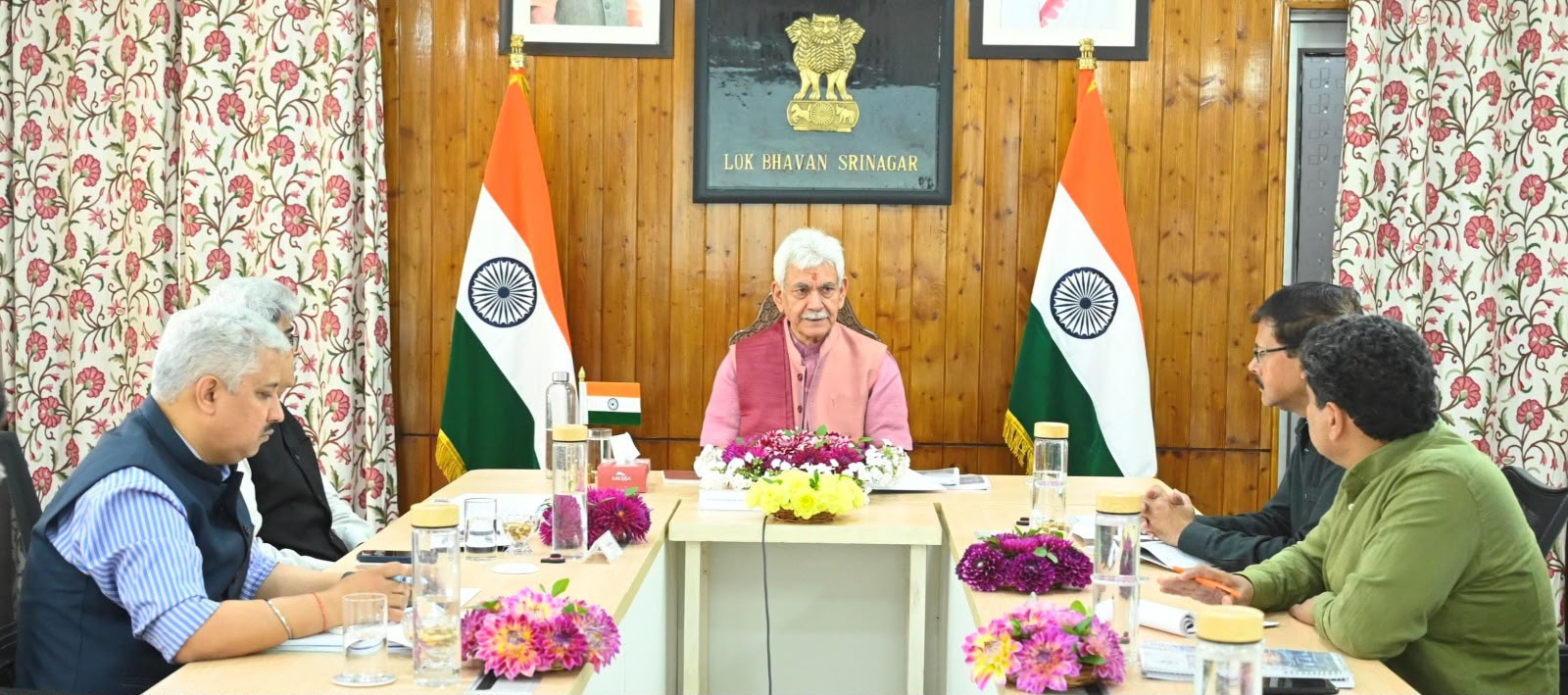 'LG Manoj Sinha Reviews Comprehensive Rehabilitation Framework for Drug Abuse Victims, Calls for Community-Driven Reintegration'