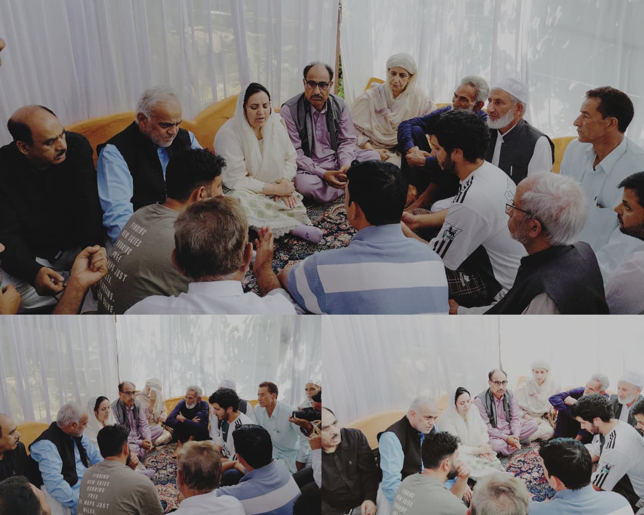 'Sakeena Itoo visits Family of Martyr Head Constable Ashiq Hussain Qureshi, Assures Government Support'