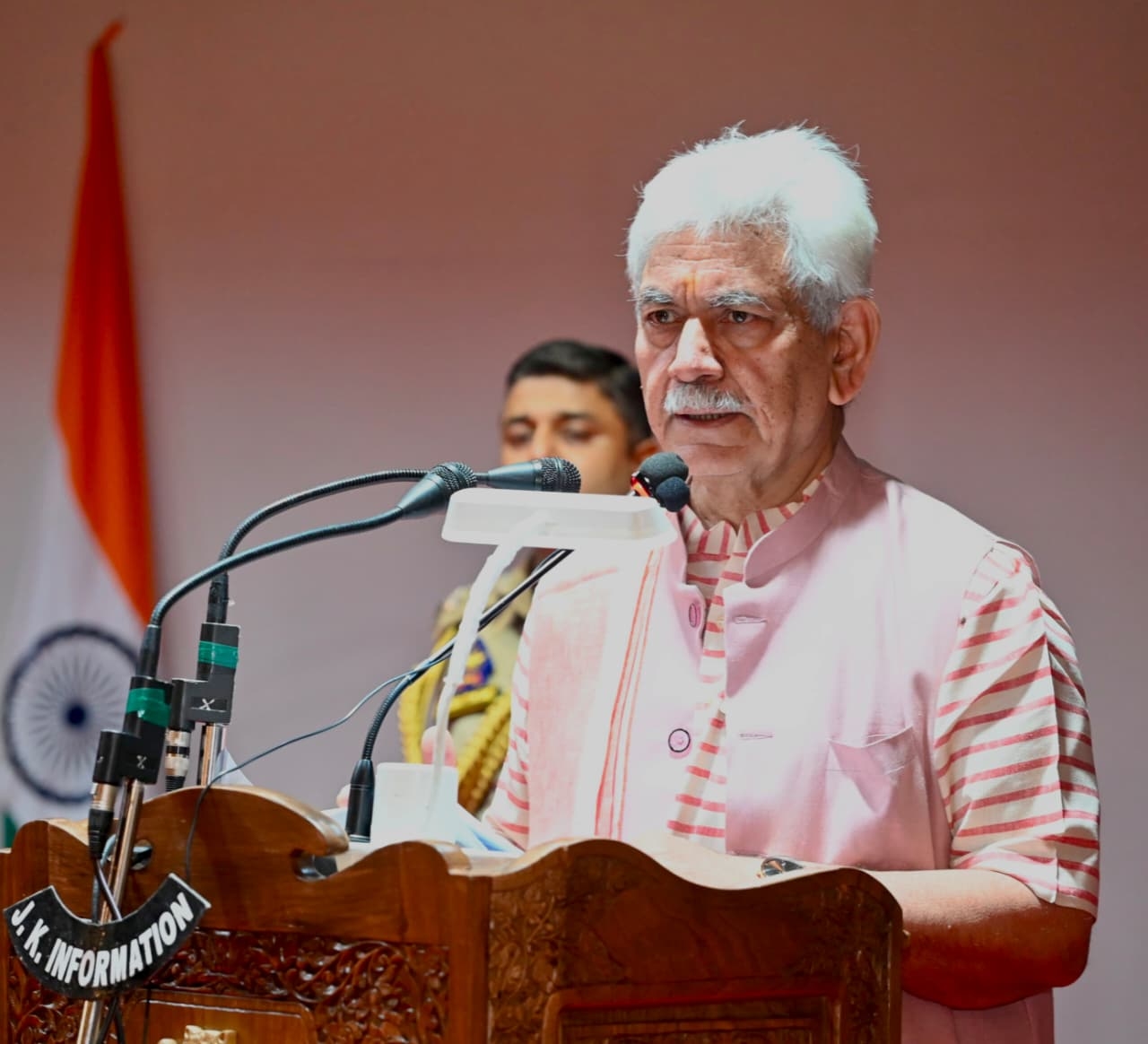 'LG Manoj Sinha Urges IRMS Officer Trainees to Drive India's Rail Transformation and Nation-Building'