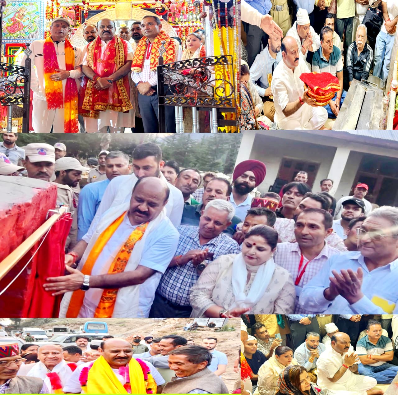 'Deputy Chief Minister visits Machail, reviews development works; lays foundation stone for PWD guest house'
