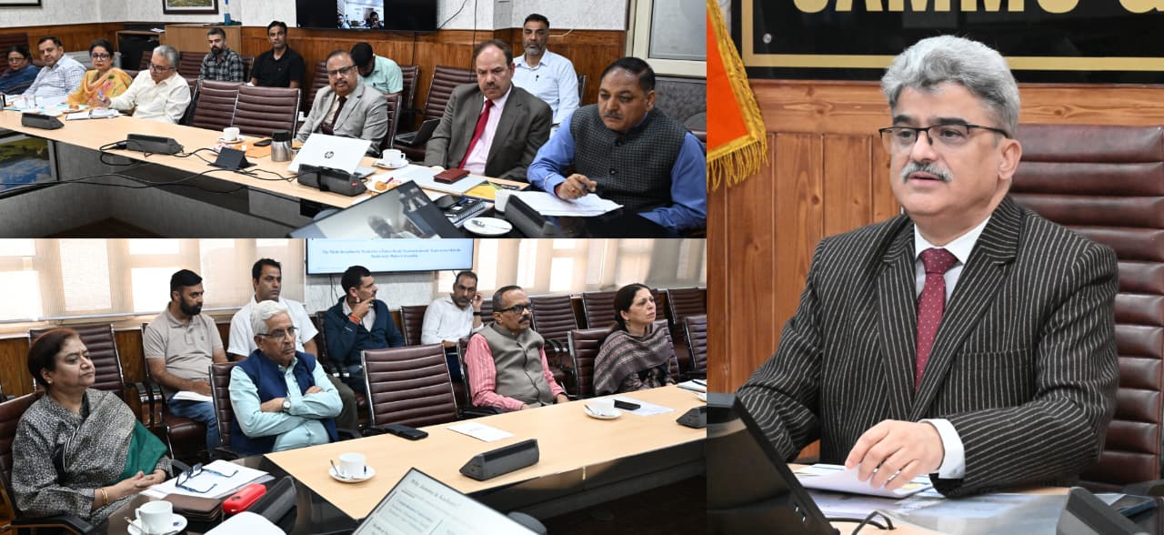 'J&K moves to build a Multiversity for future-ready education CS consults Academics, Officers to workout the framework'