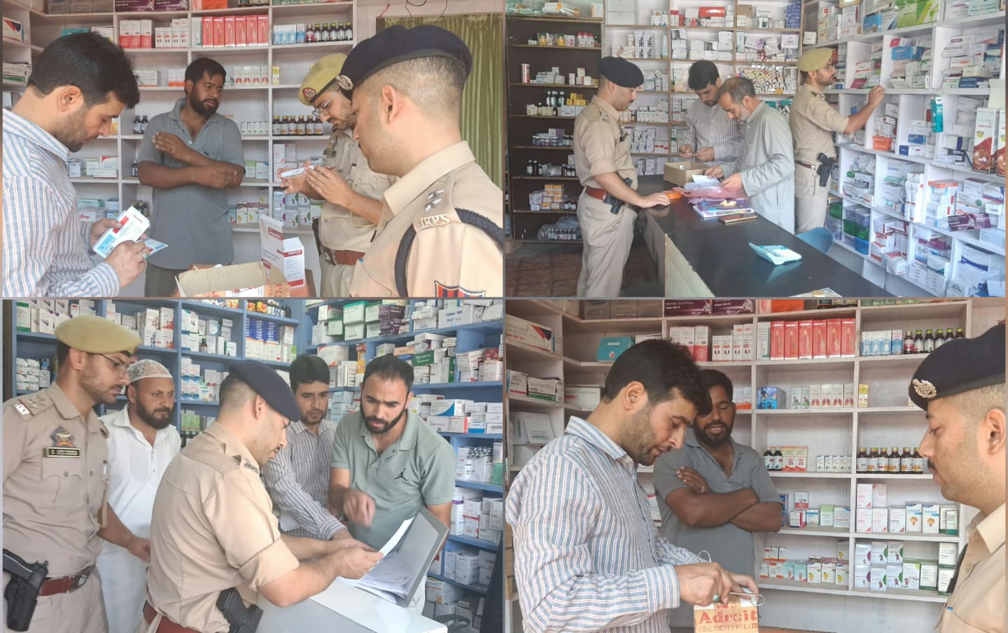 '3 Medical Shops sealed in Gool for violations of norms'
