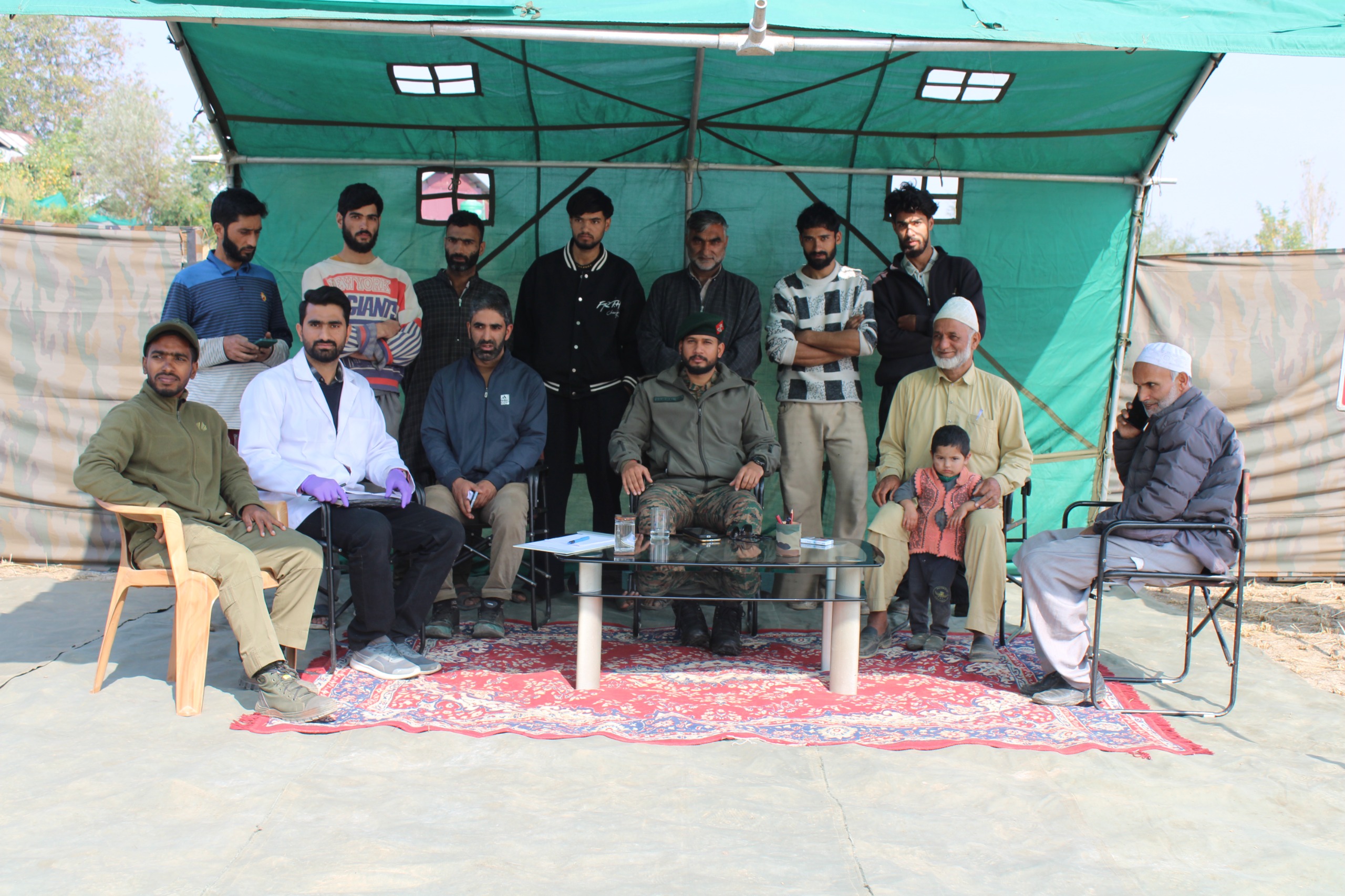 'Indian Army Holds Veterinary Camp in Budgam’s Parthan, 120 Residents Benefit Under Operation Sadbhavana'