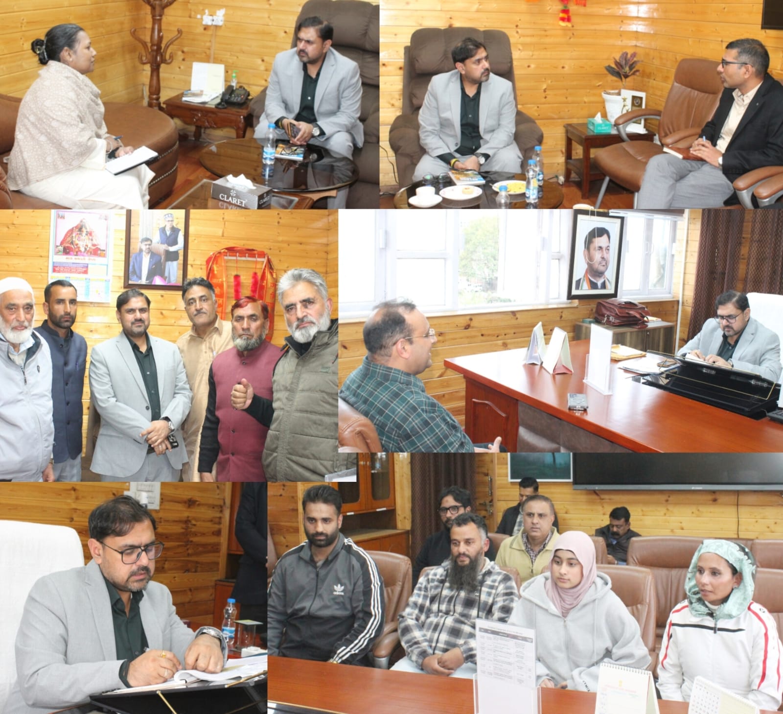 'Satish Sharma Reviews Transport, Food Supply and IT Issues, Assures Action on Public Grievances'