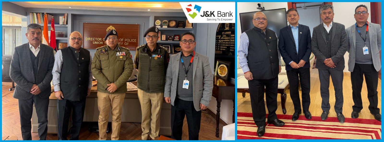 'J&K Bank Strengthens Institutional Ties with Ladakh Administration'