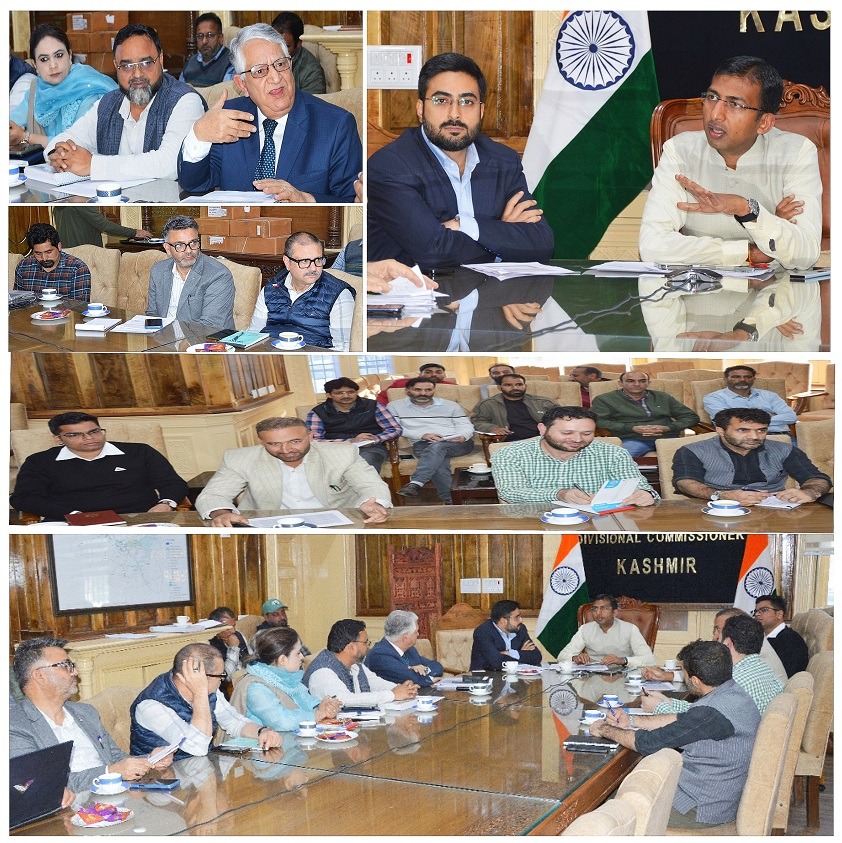 'Div Com Kashmir reviews progress of Greater Srinagar Comprehensive Sewerage Scheme, sets One-Month deadline'