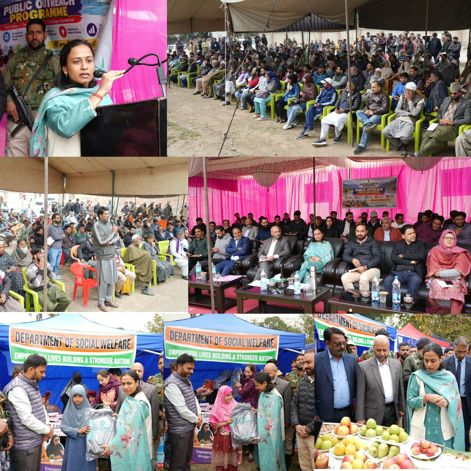 'DC Ganderbal holds Public Outreach Programme at Kangan Directs On-Spot redressal of Public Grievances'